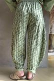 Indira Classic Barrel Pant Matcha & Moss